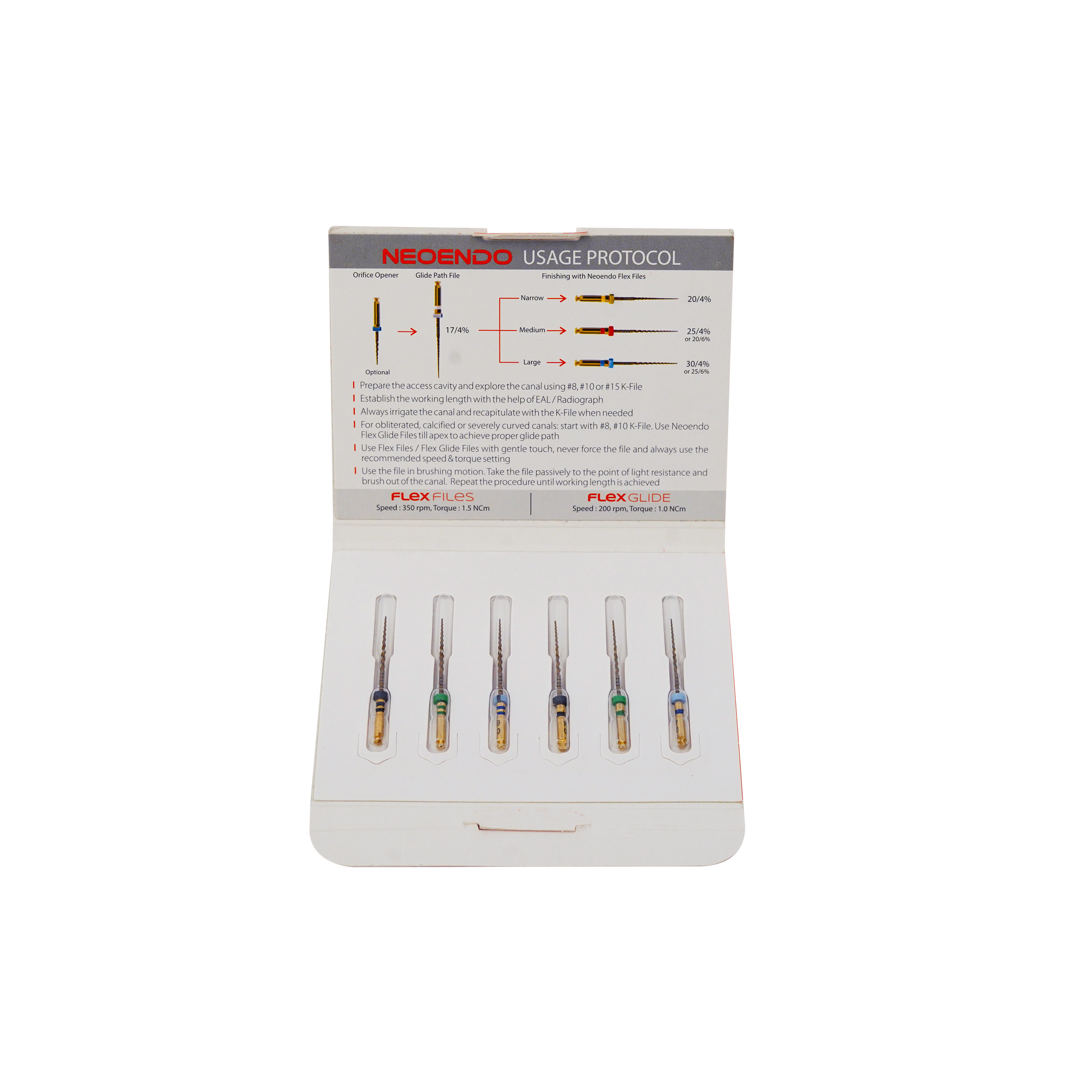 Neo Endo Flex File 25mm Asst Large